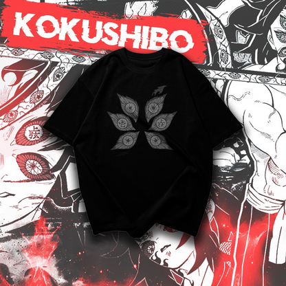 Kokushibo Graphic Oversized Premium Quality Cotton T-shirt