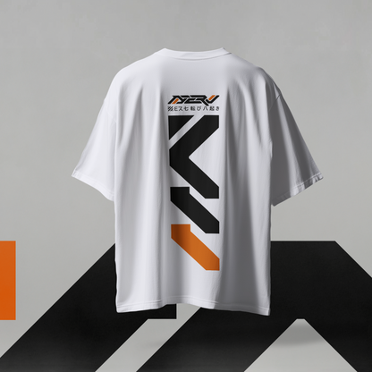 NERV Graphic Oversized Premium Quality Cotton T-shirt