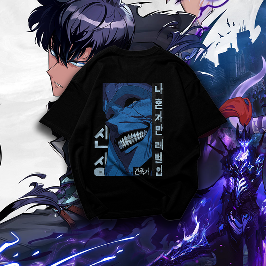 Solo Leveling Graphic Premium Quality Cotton T-shirt