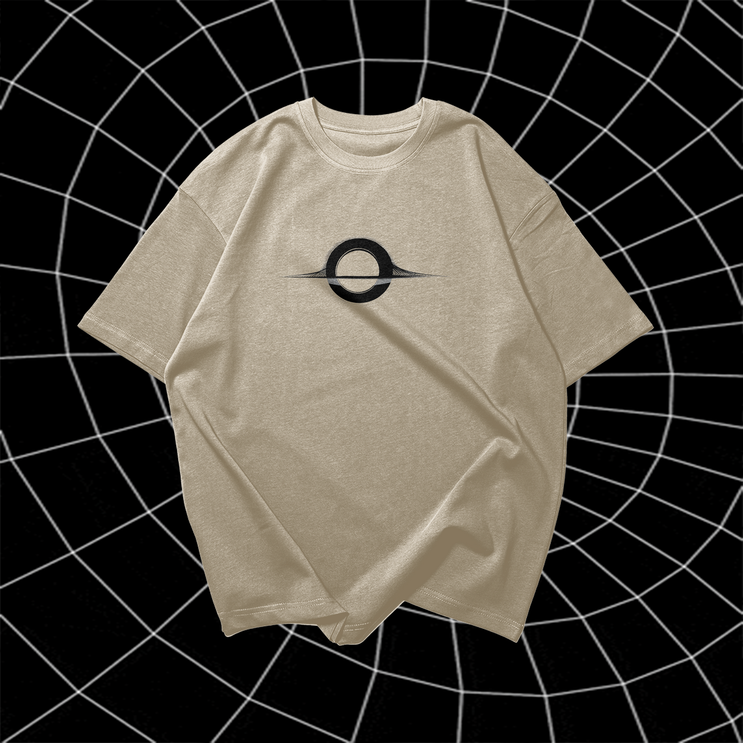 SINGULARITY Graphic Oversized Premium Quality Cotton T-shirt