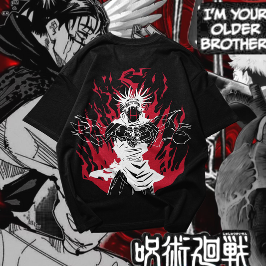 Choso Graphic Oversized Premium Quality Cotton T-shirt
