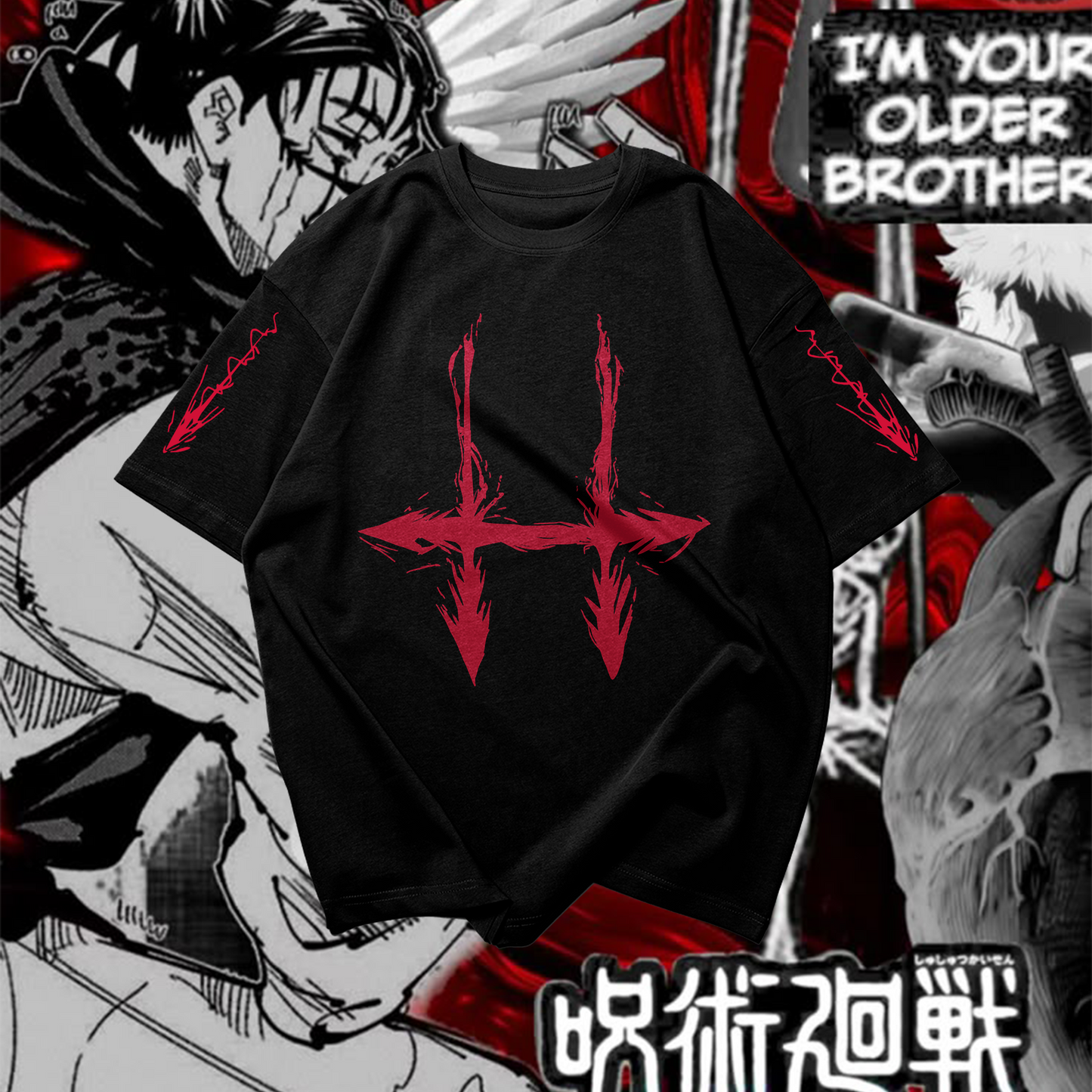 Choso Graphic Oversized Premium Quality Cotton T-shirt