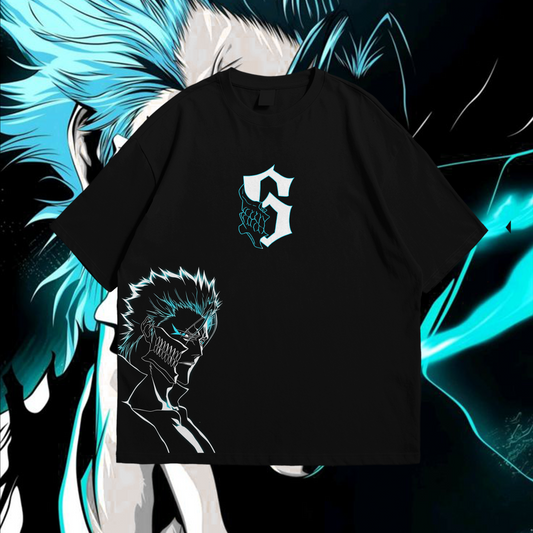 Grimmjow Graphic Oversized Premium Quality Cotton T-shirt