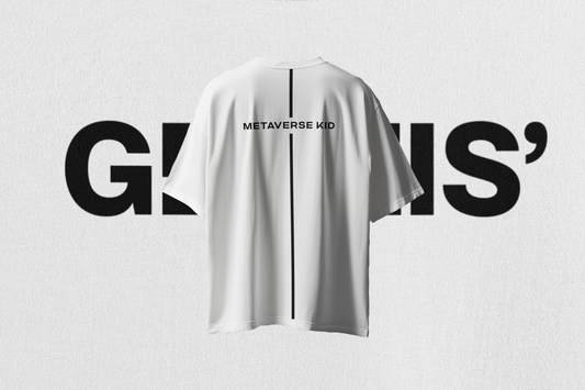 Metaverse Kid Graphic Oversized Premium Quality Cotton T-shirt
