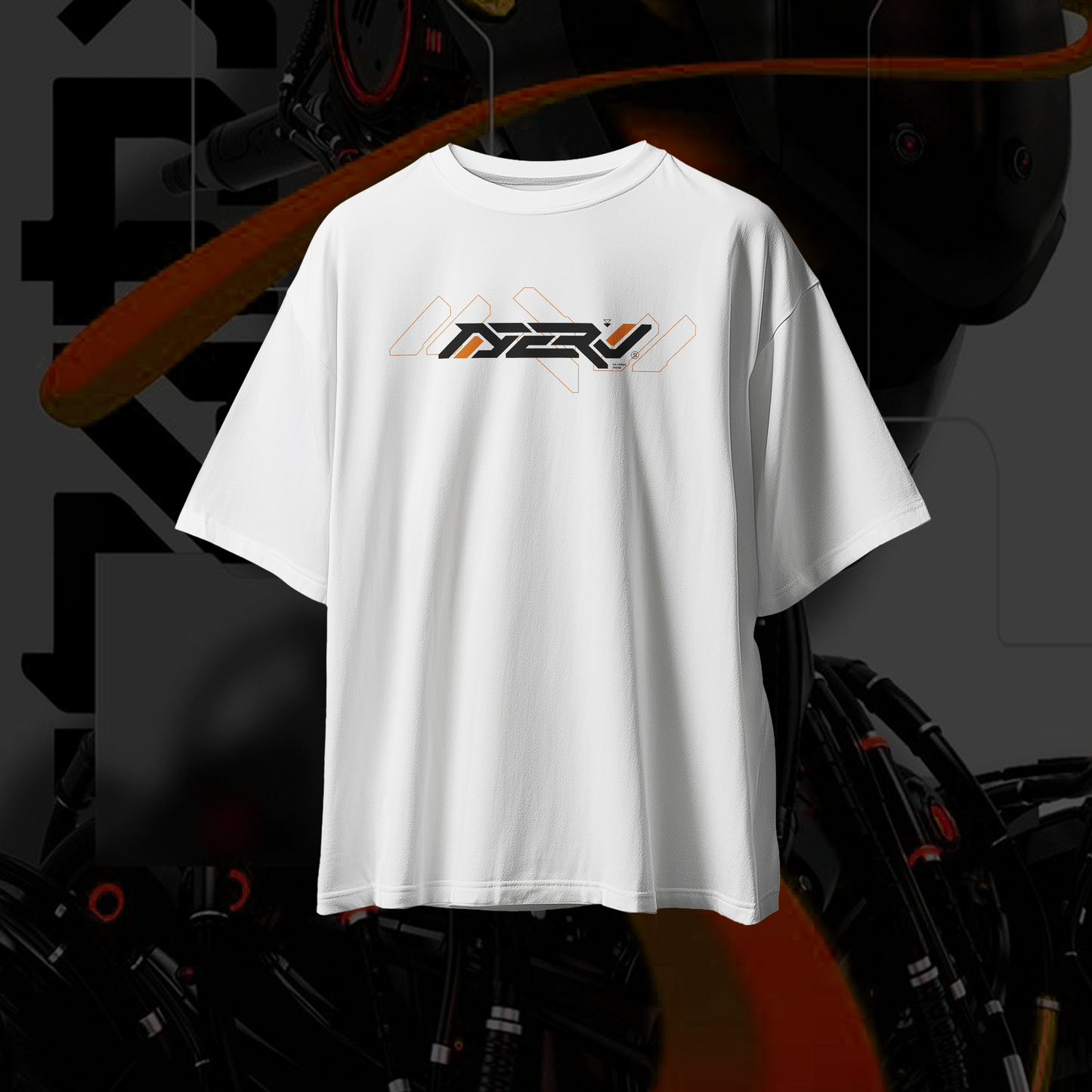 NERV Graphic Oversized Premium Quality Cotton T-shirt