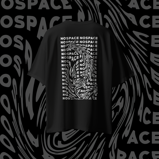 NOSPACE Graphic Oversized Premium Quality Cotton T-shirt