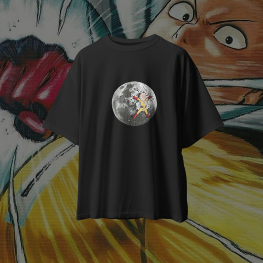 OPM MOON Graphic Oversized Premium Quality Cotton T-shirt