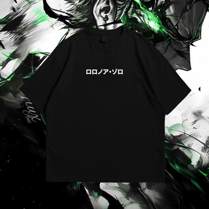 Roronoa Zoro Graphic Oversized Premium Quality Cotton T-shirt