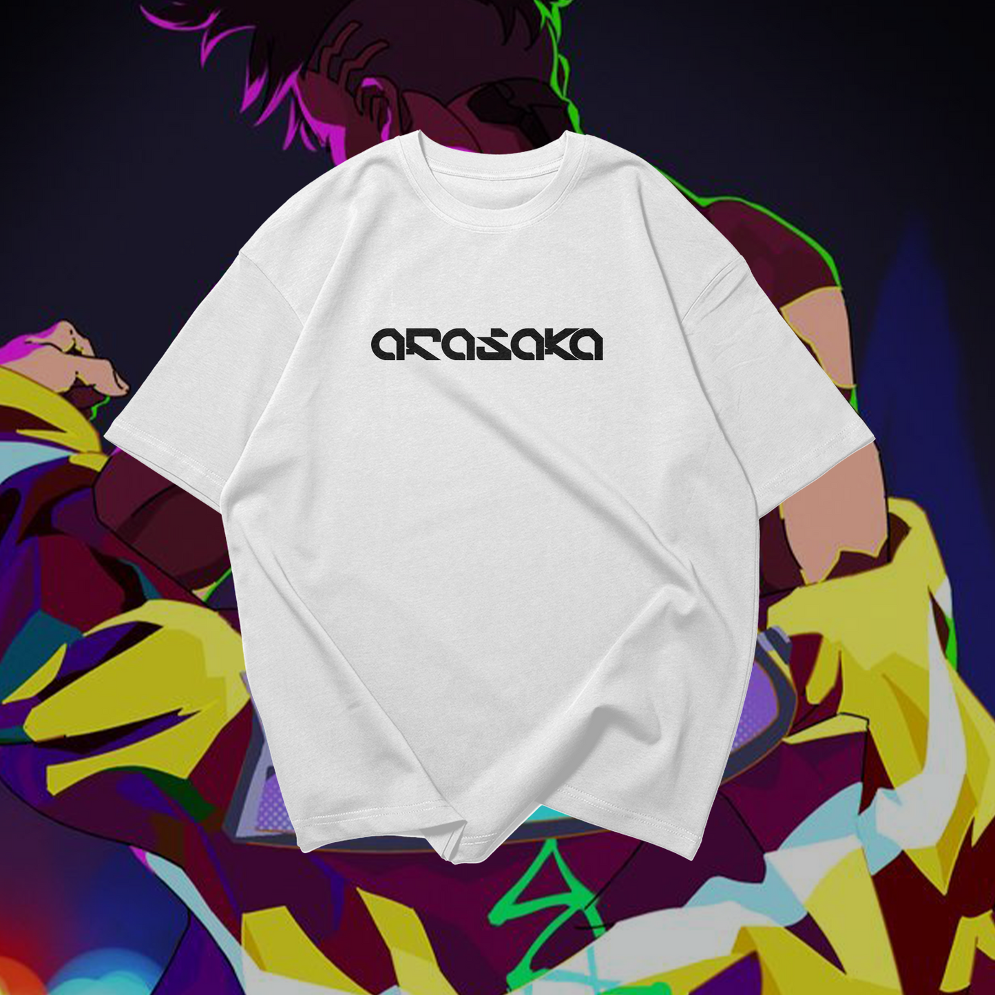 SANDEVISTAN Graphic Oversized Premium Quality Cotton T-shirt