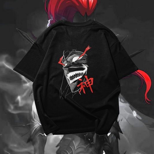 Statue of GOD Solo Leveling Graphic Oversized Premium Quality Cotton T-shirt