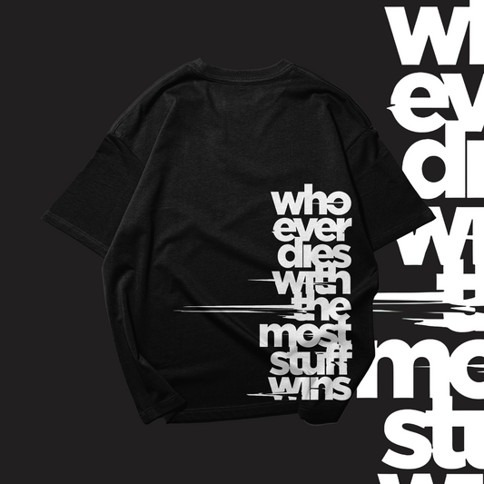 WEDWTMSW Graphic Oversized Premium Quality Cotton T-shirt