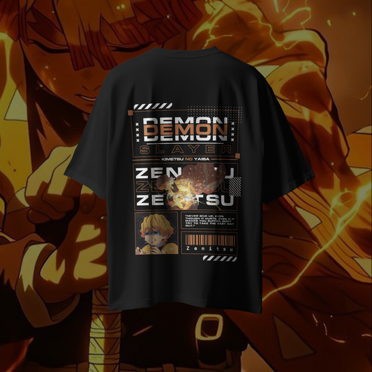 Second Vision Graphic Oversized Premium Quality Cotton T-shirt